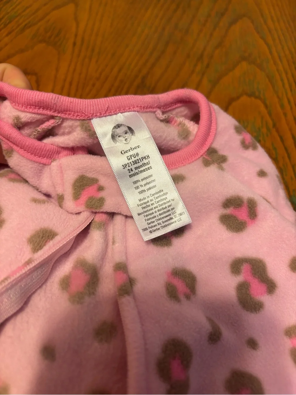 Gerber Girls' Mixed Color One-Piece Sleepers - Pack of 6 24 Months